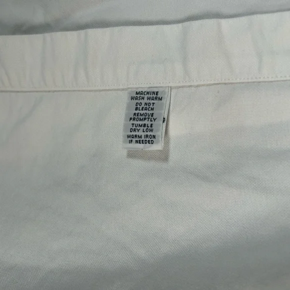 Vintage polo Ralph Lauren white embroidered logo button down shirt - Picture 8 of 11